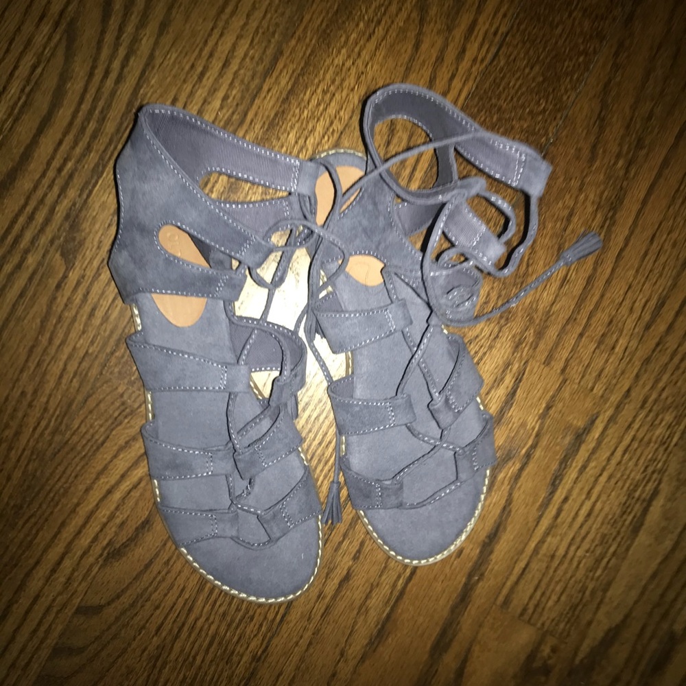 Blue Sandals